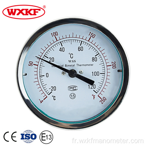 Thermomètre bimétal de 45 mm Thermomètre bimétal BTL
